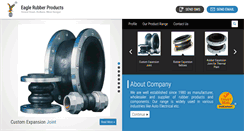 Desktop Screenshot of eaglerubber.in